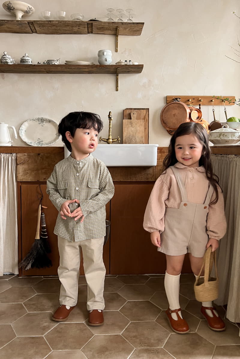 a-Market - Korean Children Fashion - #kidsshorts - Check London Shirt - 5