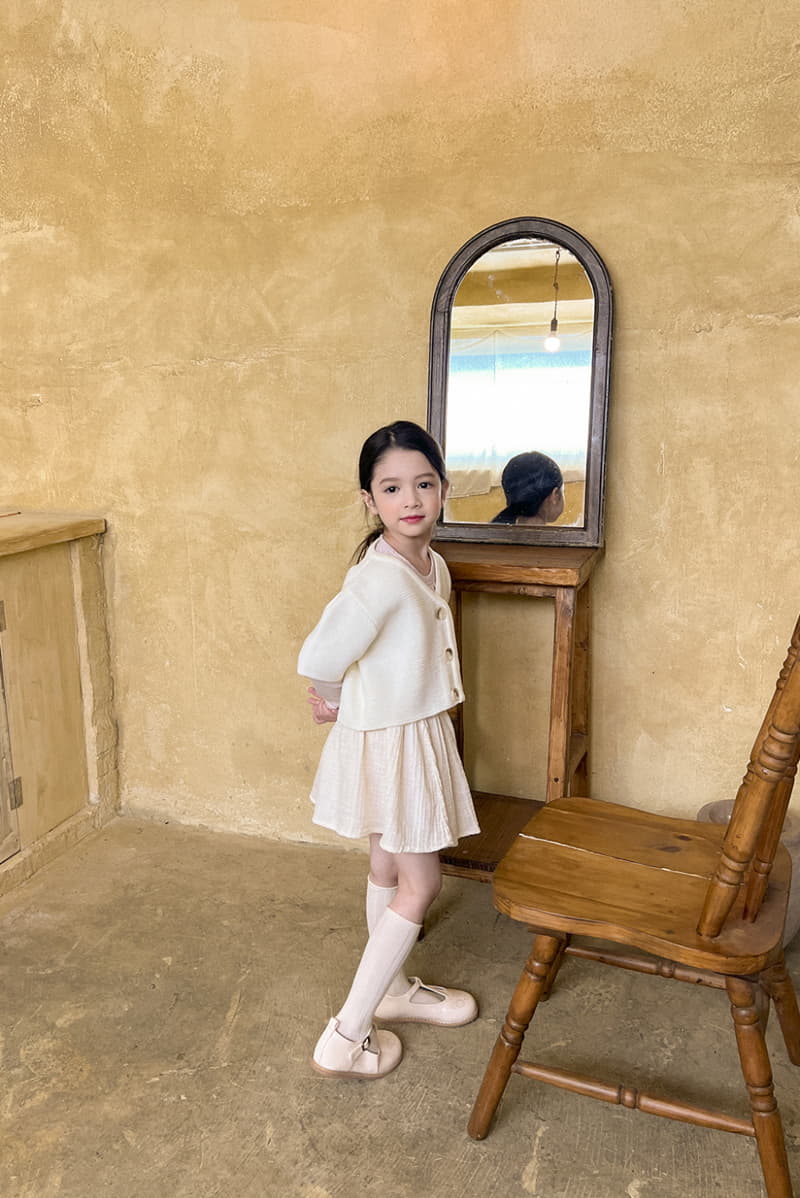 a-Market - Korean Children Fashion - #kidsshorts - Half Knit Tee - 3