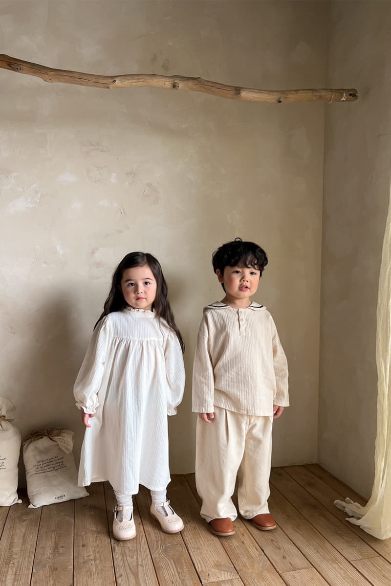 a-Market - Korean Children Fashion - #kidsstore - Sailor Blouse - 3