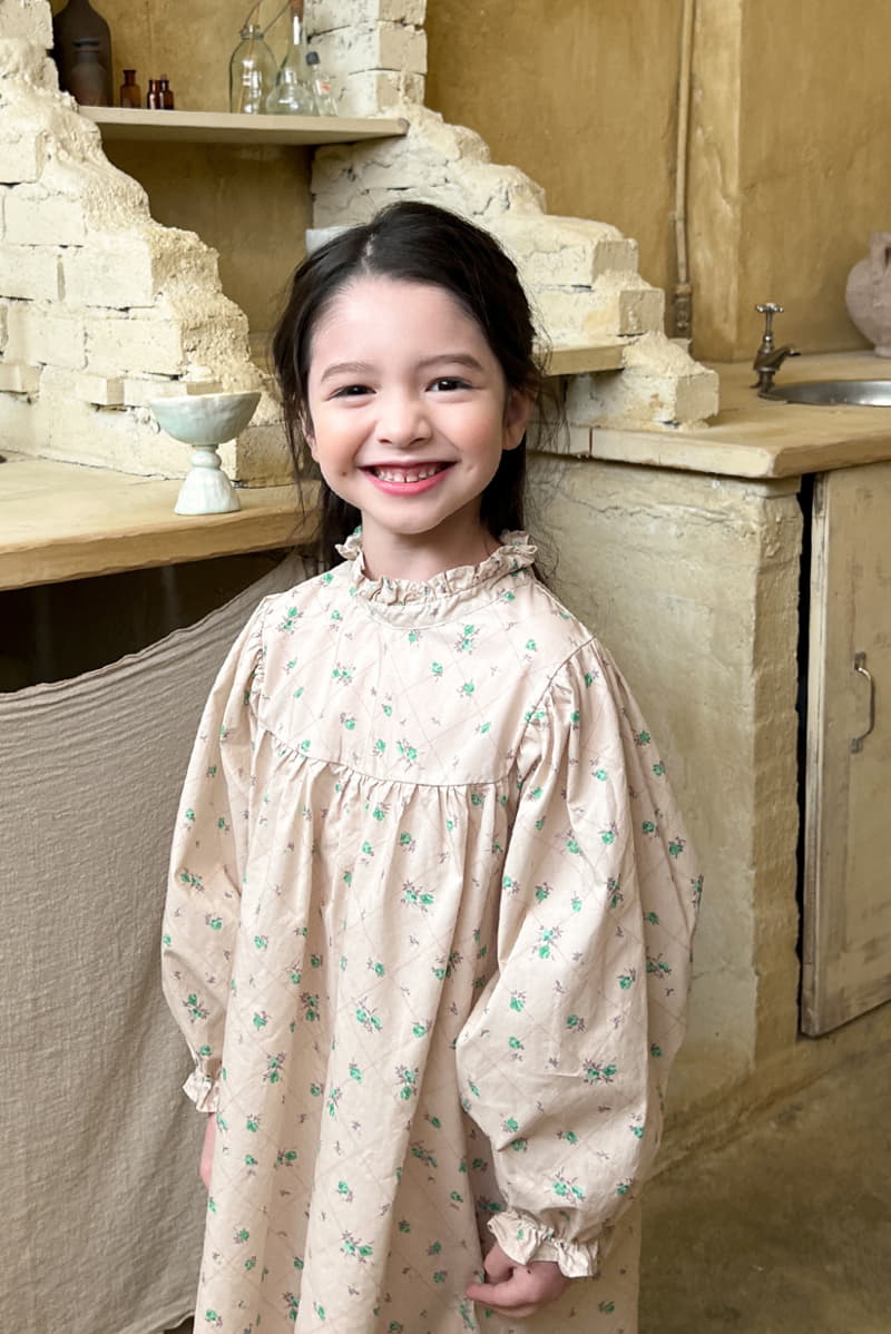 a-Market - Korean Children Fashion - #kidzfashiontrend - Flower Ani One-piece - 12