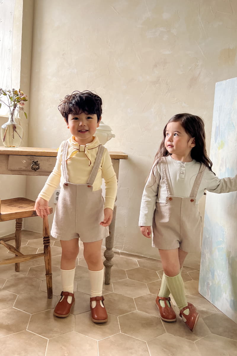 a-Market - Korean Children Fashion - #Kfashion4kids - Scout Overalls - 4