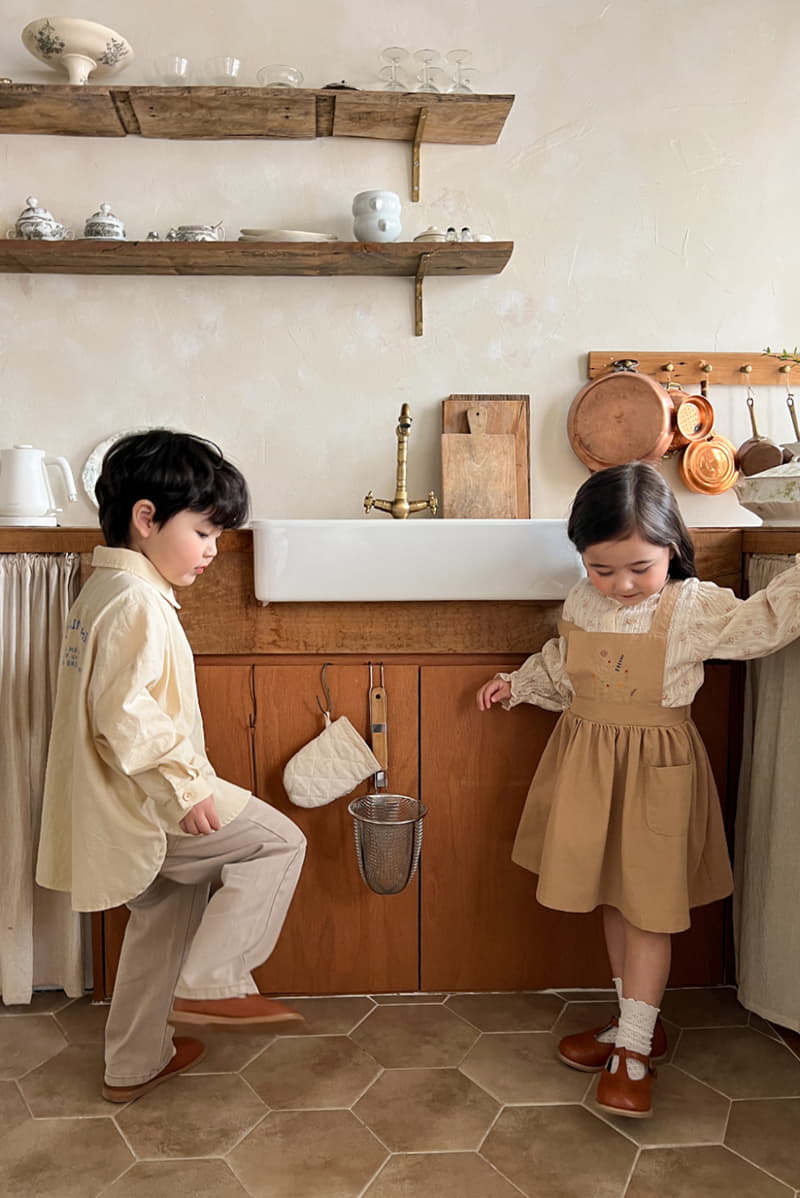 a-Market - Korean Children Fashion - #magicofchildhood - Flower Frill BLouse - 12