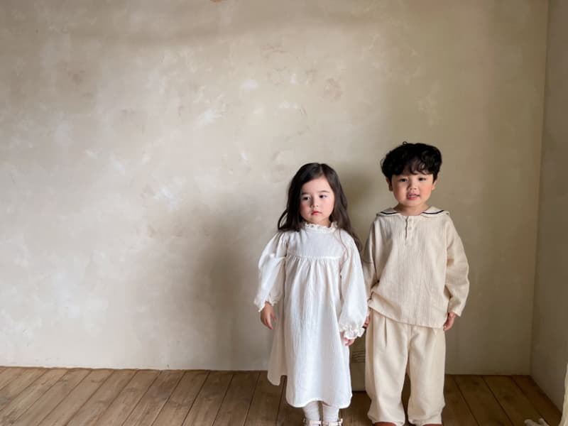 a-Market - Korean Children Fashion - #toddlerclothing - Sailor Blouse - 11