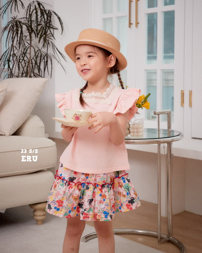 e.ru - Korean Children Fashion - #Kfashion4kids - Flower Skirt - 10