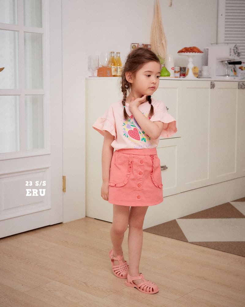 e.ru - Korean Children Fashion - #Kfashion4kids - Frill Tee - 8