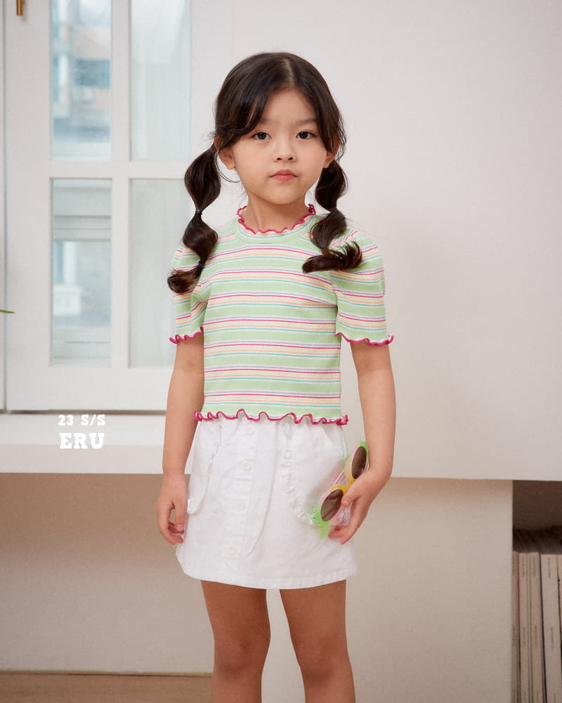 e.ru - Korean Children Fashion - #Kfashion4kids - Chrros Crop Tee