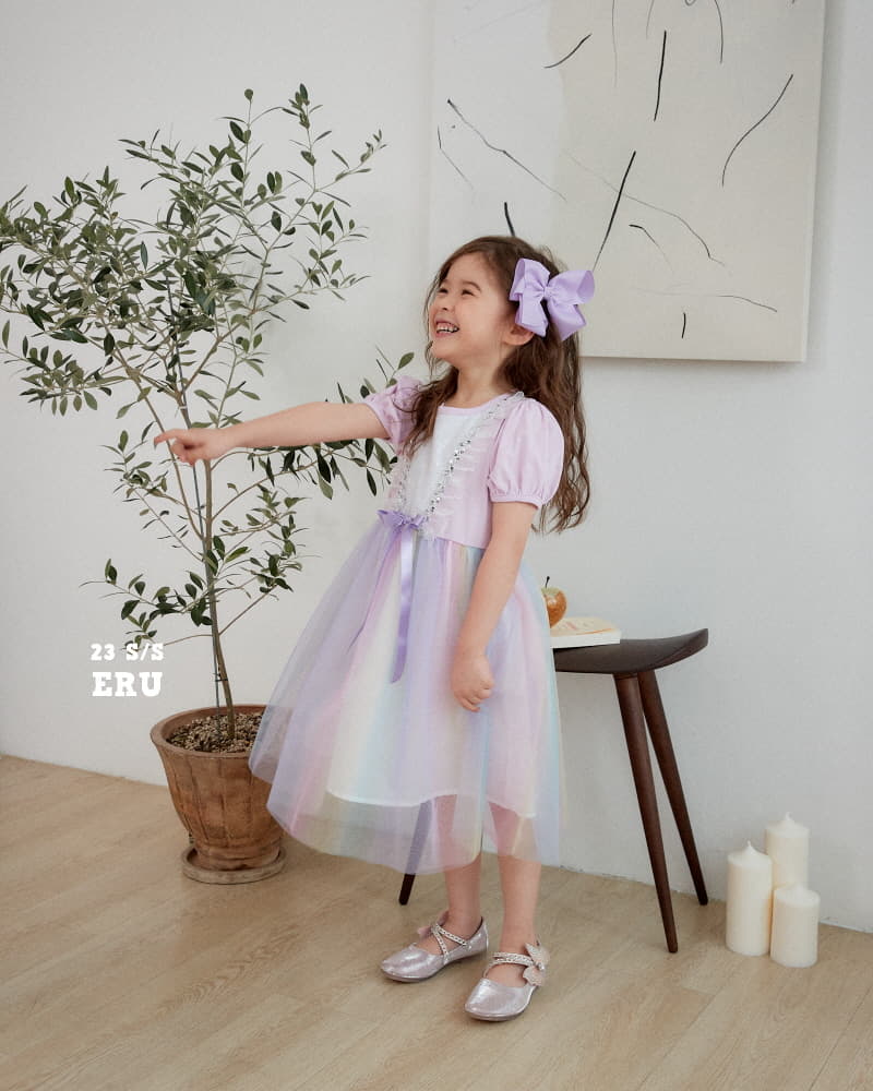 e.ru - Korean Children Fashion - #childofig - Rainbow One-piece - 2