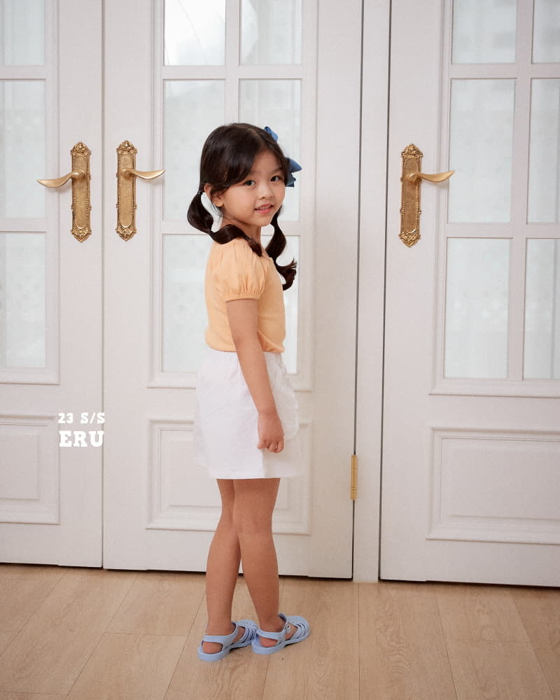 e.ru - Korean Children Fashion - #childofig - Ribbon Rib Tee - 3