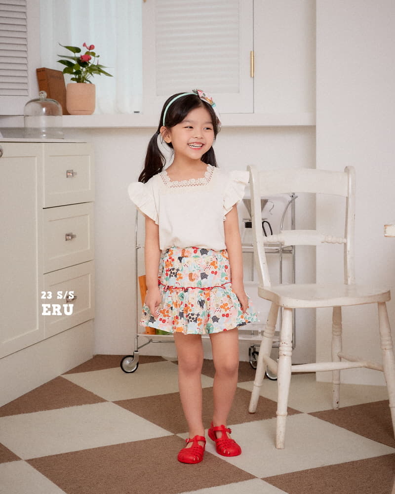 e.ru - Korean Children Fashion - #childofig - Flower Skirt