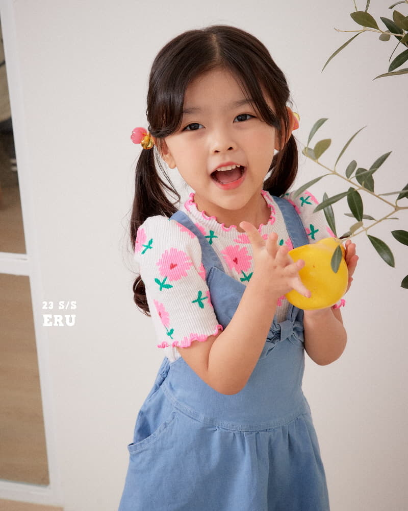 e.ru - Korean Children Fashion - #childofig - Ribbon Jumper Skirt - 8
