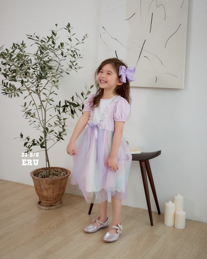 e.ru - Korean Children Fashion - #childrensboutique - Rainbow One-piece - 3