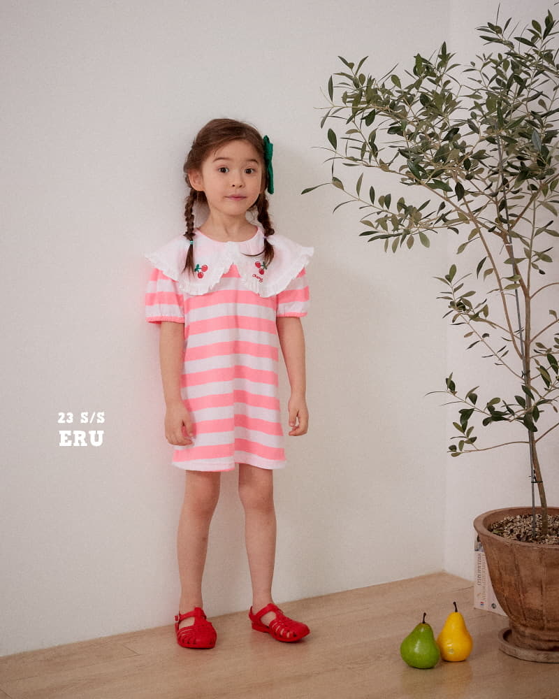 e.ru - Korean Children Fashion - #childrensboutique - Cherry One-piece - 6