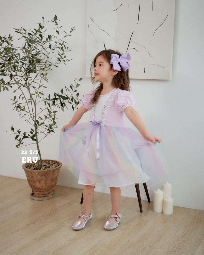 e.ru - Korean Children Fashion - #childrensboutique - Rainbow One-piece - 4