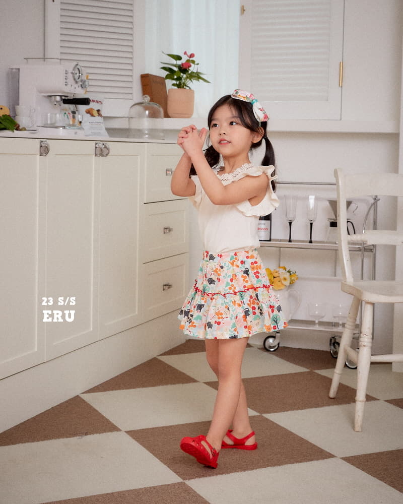 e.ru - Korean Children Fashion - #discoveringself - Flower Skirt - 5