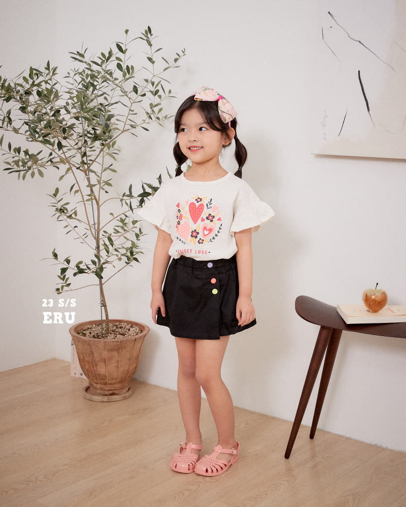 e.ru - Korean Children Fashion - #discoveringself - Frill Tee - 3
