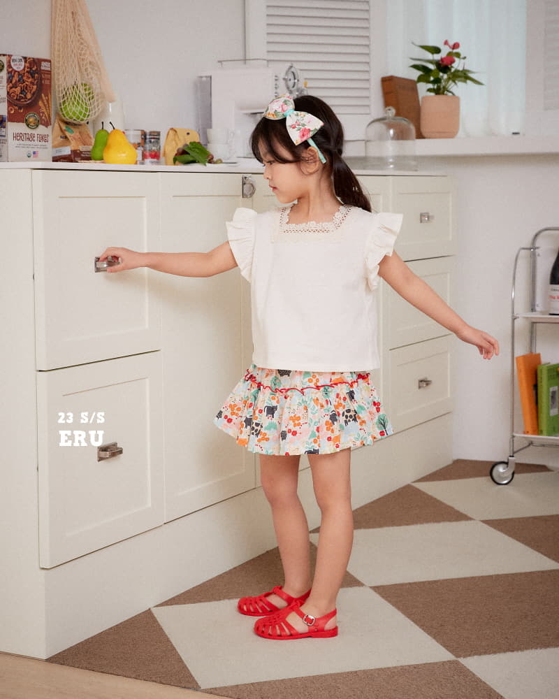 e.ru - Korean Children Fashion - #fashionkids - Flower Skirt - 6