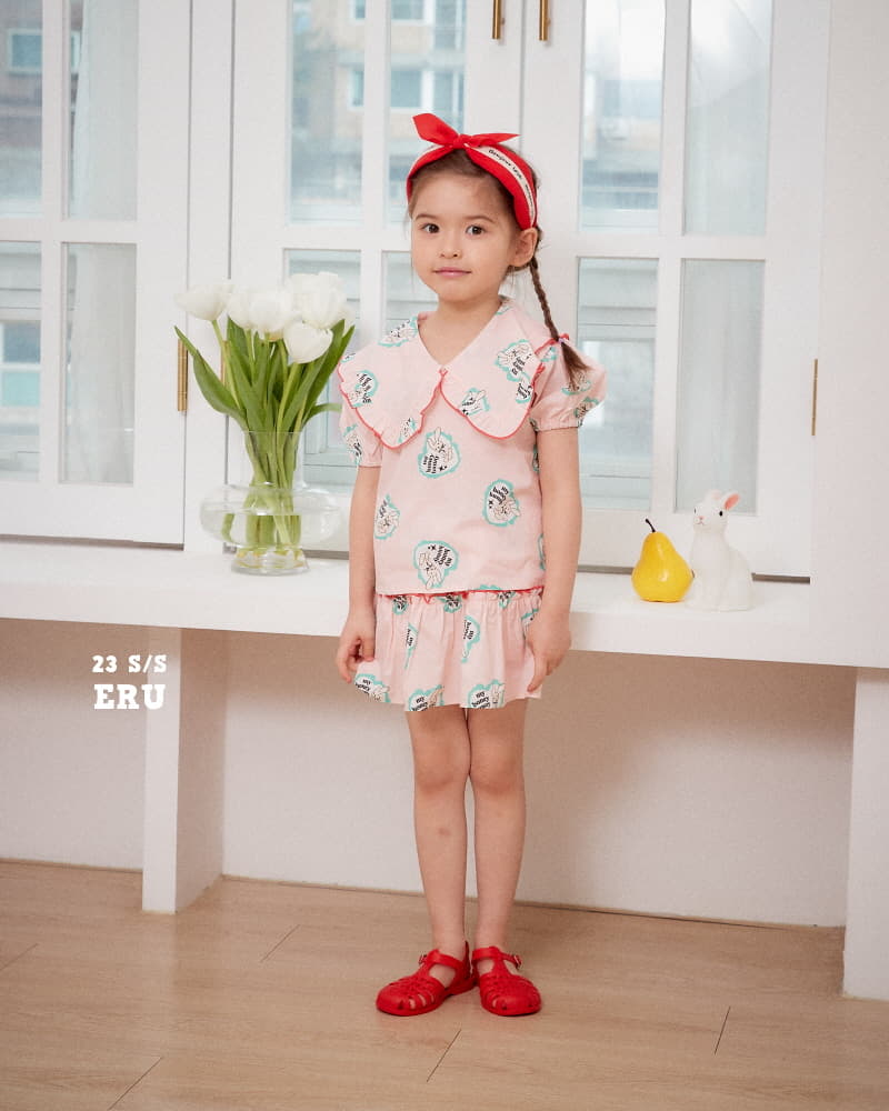 e.ru - Korean Children Fashion - #kidsshorts - Rabbit Top Bottom Set