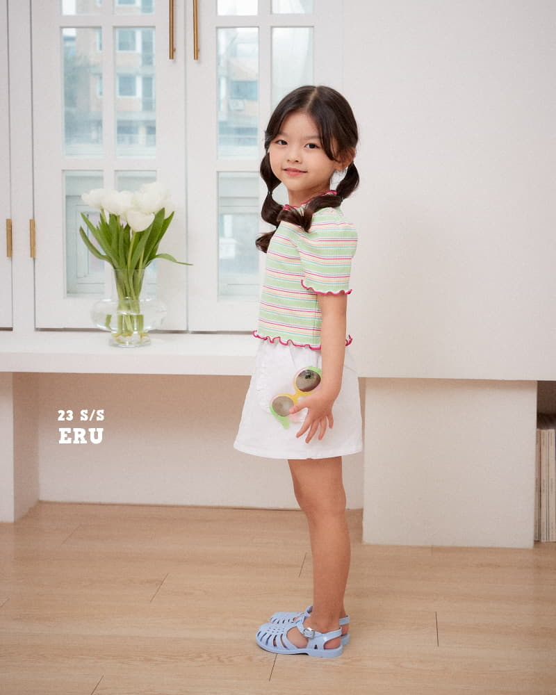 e.ru - Korean Children Fashion - #kidsshorts - Color Wrap Skirt - 12