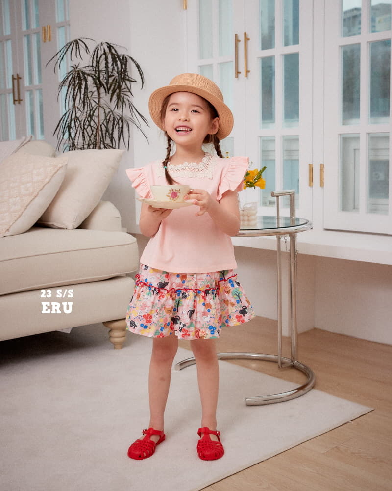 e.ru - Korean Children Fashion - #kidsshorts - Ella Tee - 3