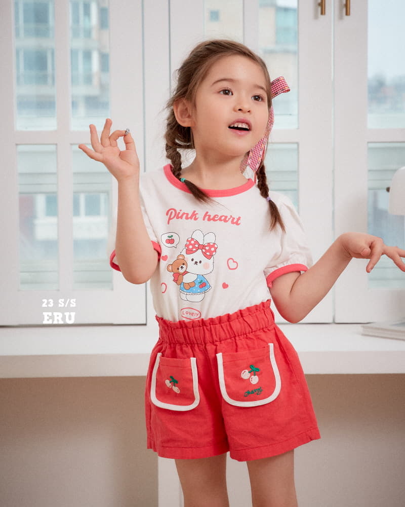 e.ru - Korean Children Fashion - #kidsshorts - Rabbit Tee