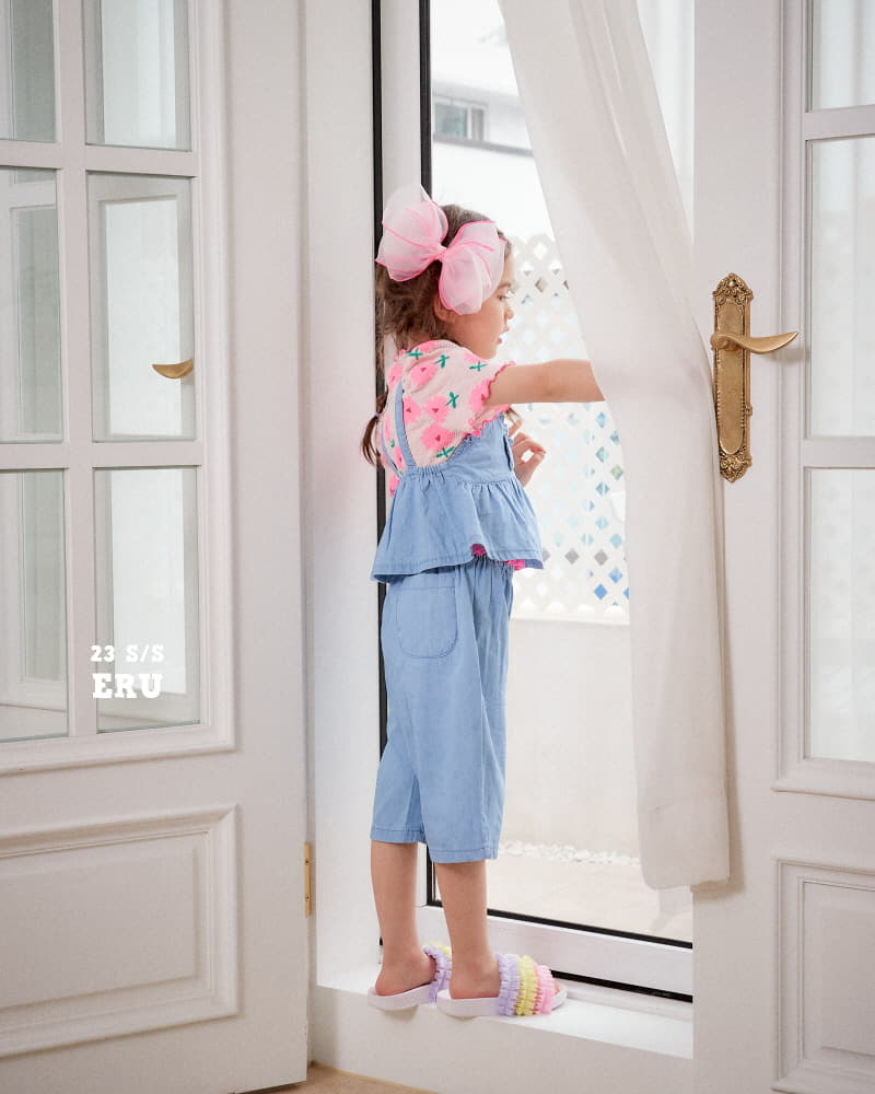 e.ru - Korean Children Fashion - #kidsshorts - Magaret Tee - 4