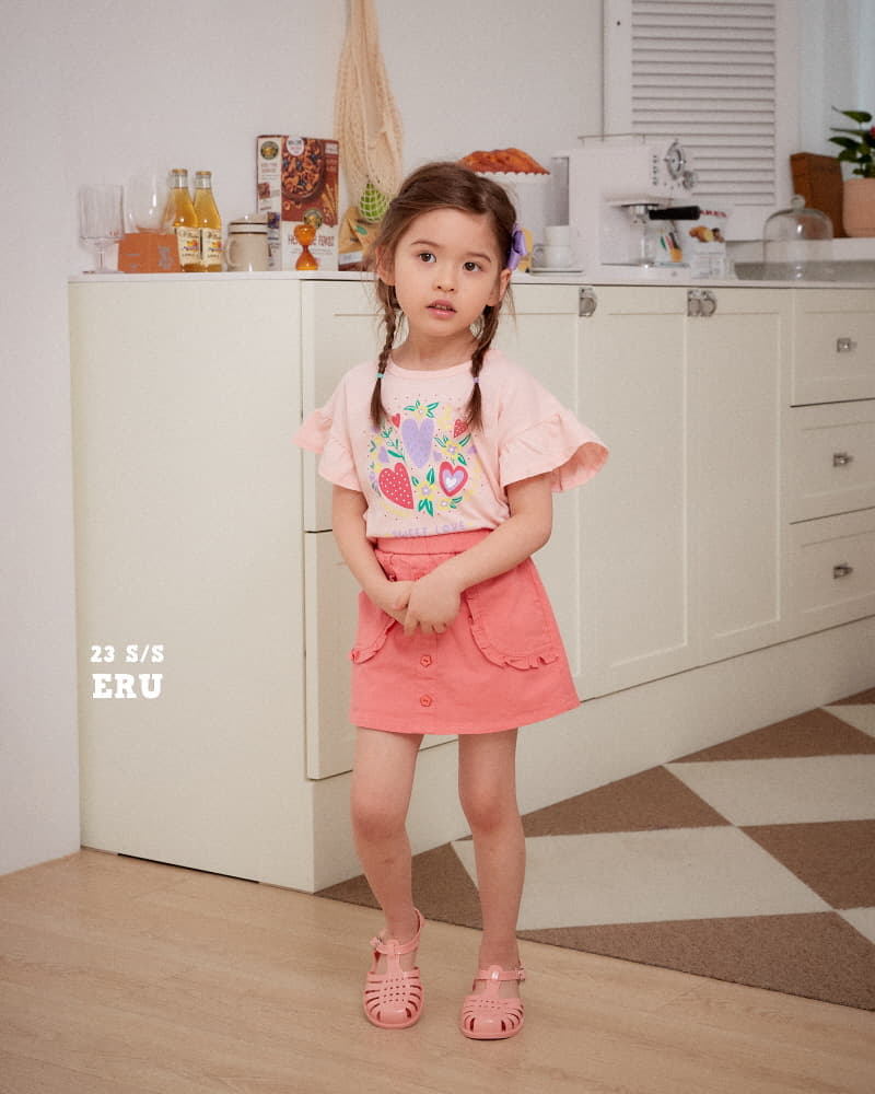e.ru - Korean Children Fashion - #littlefashionista - Color Wrap Skirt - 2