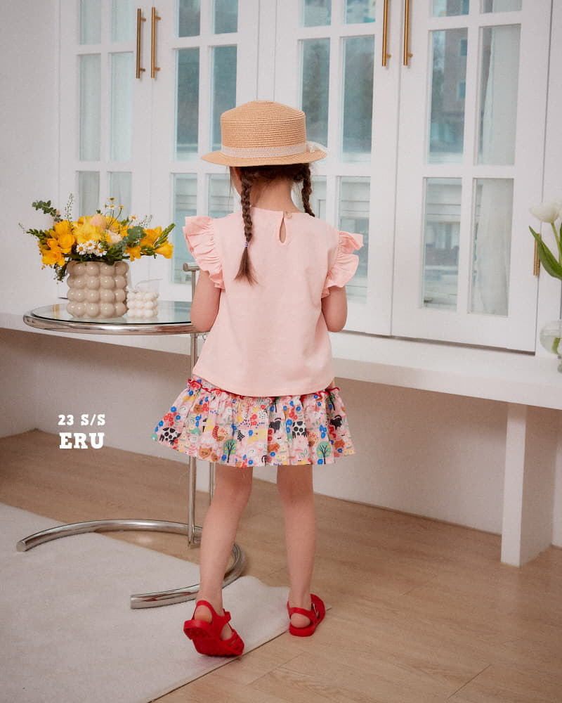 e.ru - Korean Children Fashion - #littlefashionista - Flower Skirt - 11