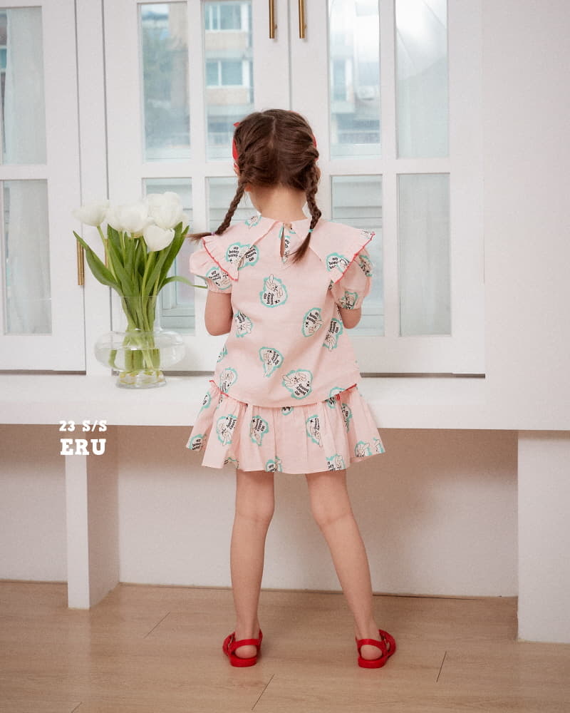e.ru - Korean Children Fashion - #littlefashionista - Rabbit Blouse - 3