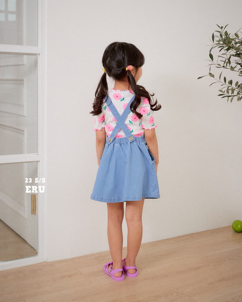 e.ru - Korean Children Fashion - #Kfashion4kids - Ribbon Jumper Skirt - 4