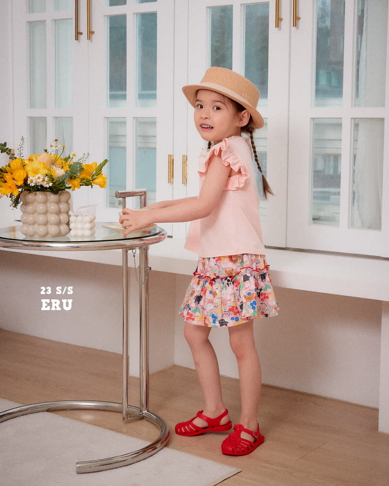 e.ru - Korean Children Fashion - #magicofchildhood - Flower Skirt - 12