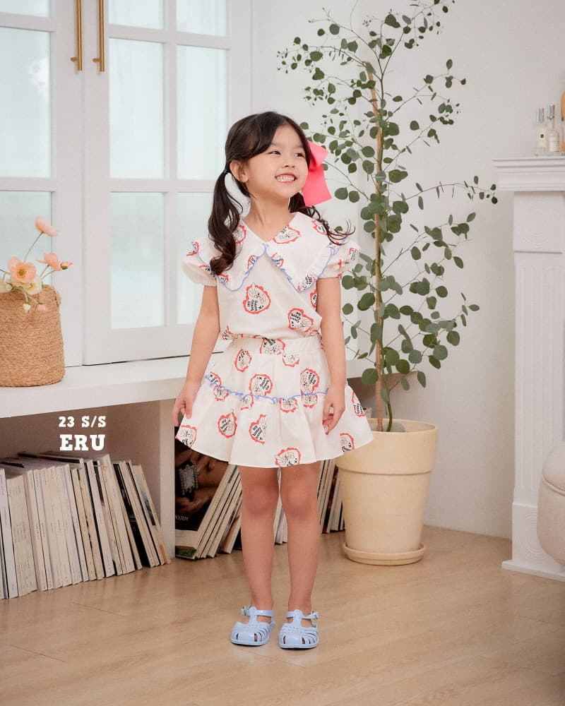 e.ru - Korean Children Fashion - #minifashionista - Rabbit Top Bottom Set - 7