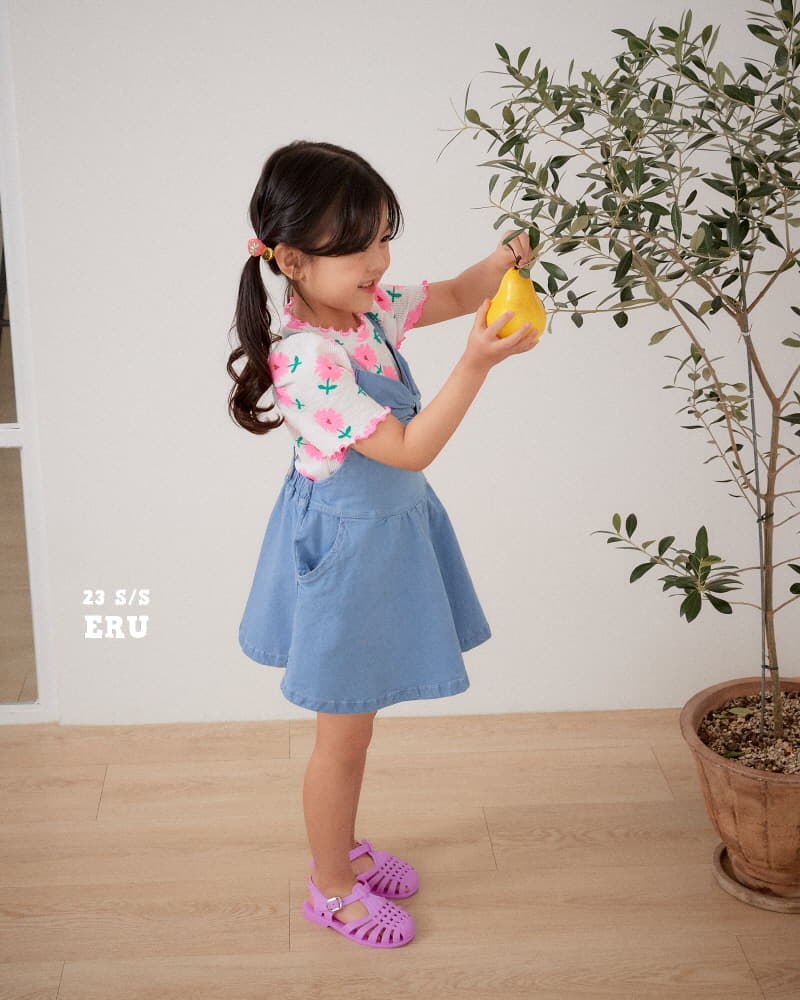 e.ru - Korean Children Fashion - #prettylittlegirls - Ribbon Jumper Skirt - 7