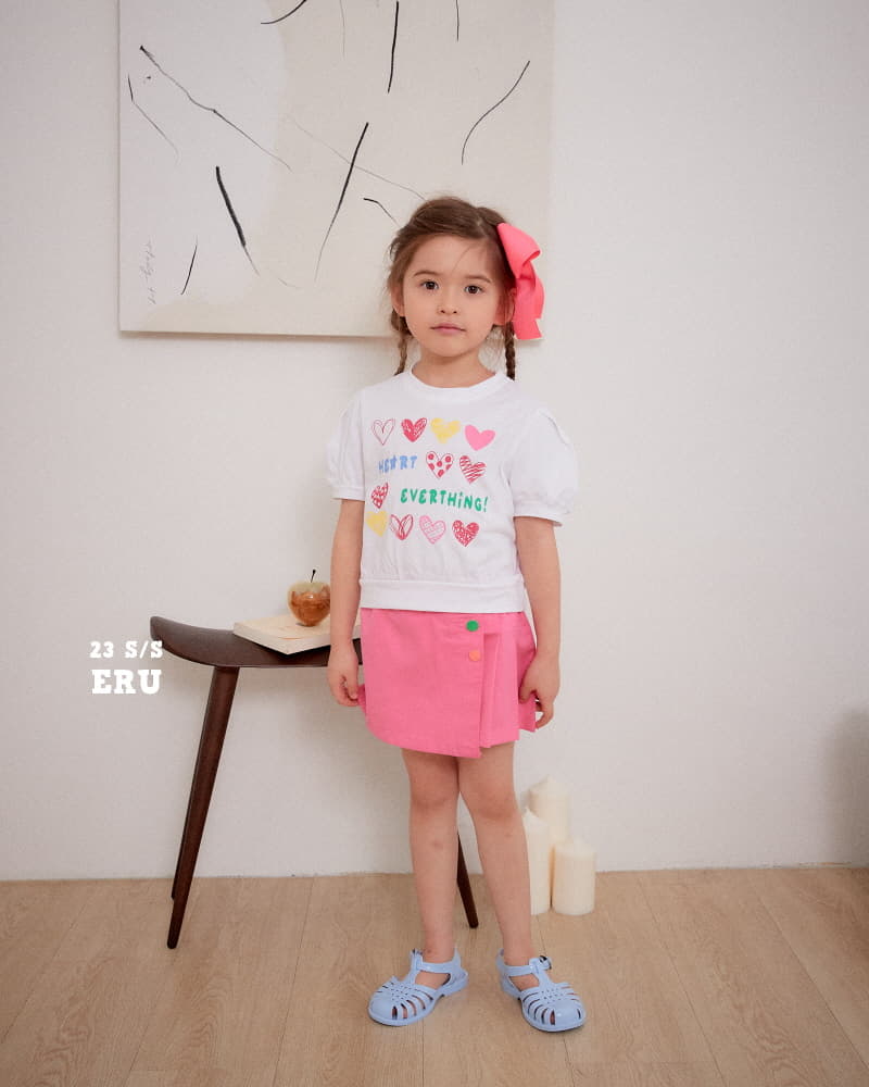 e.ru - Korean Children Fashion - #toddlerclothing - Heart Tee - 4