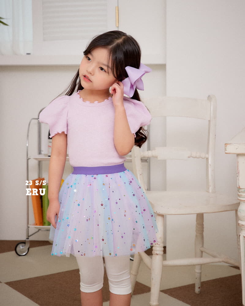 e.ru - Korean Children Fashion - #stylishchildhood - Rainbow Skirt Leggings - 2