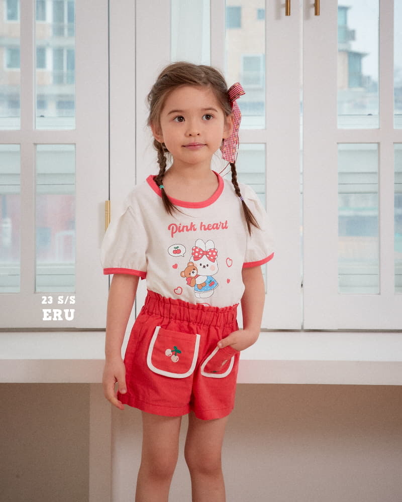 e.ru - Korean Children Fashion - #toddlerclothing - Cherry Pants - 4