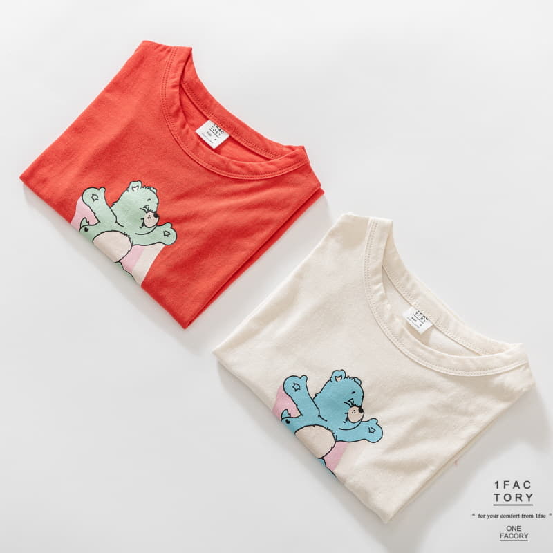 1 Fac - Korean Children Fashion - #toddlerclothing - Ice Cream Bear tee - 2
