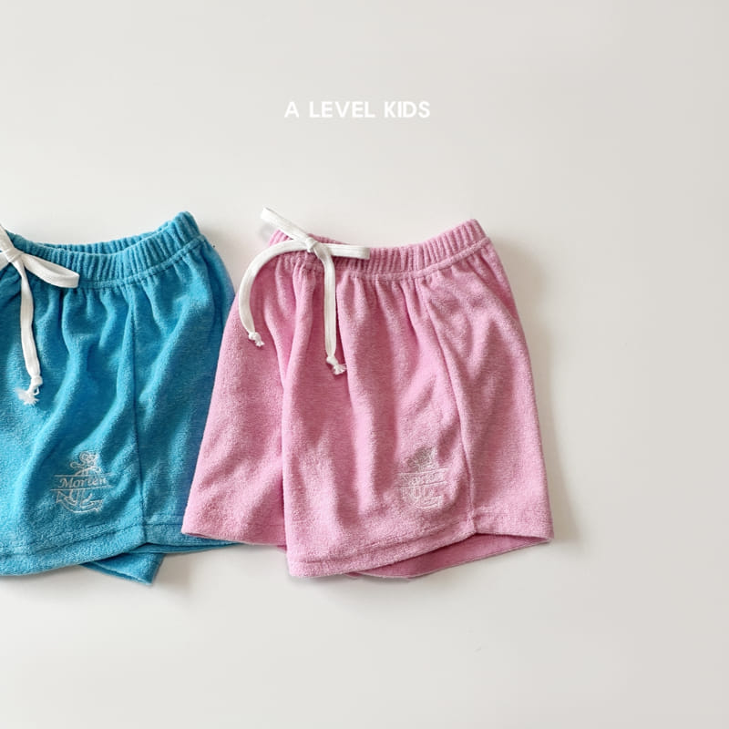 A Level - Korean Children Fashion - #childofig - Embreodiery Shorts - 3