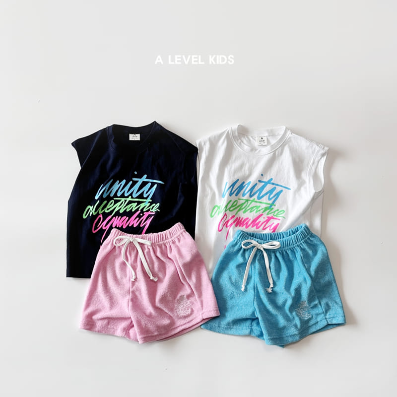 A Level - Korean Children Fashion - #designkidswear - Embreodiery Shorts - 6