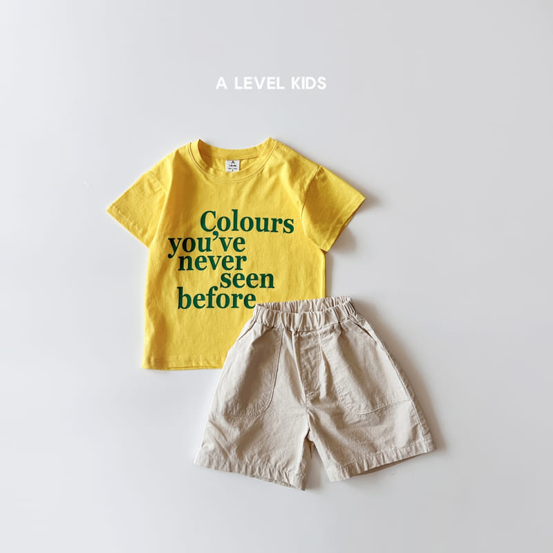 A Level - Korean Children Fashion - #kidsstore - Color Tee - 6