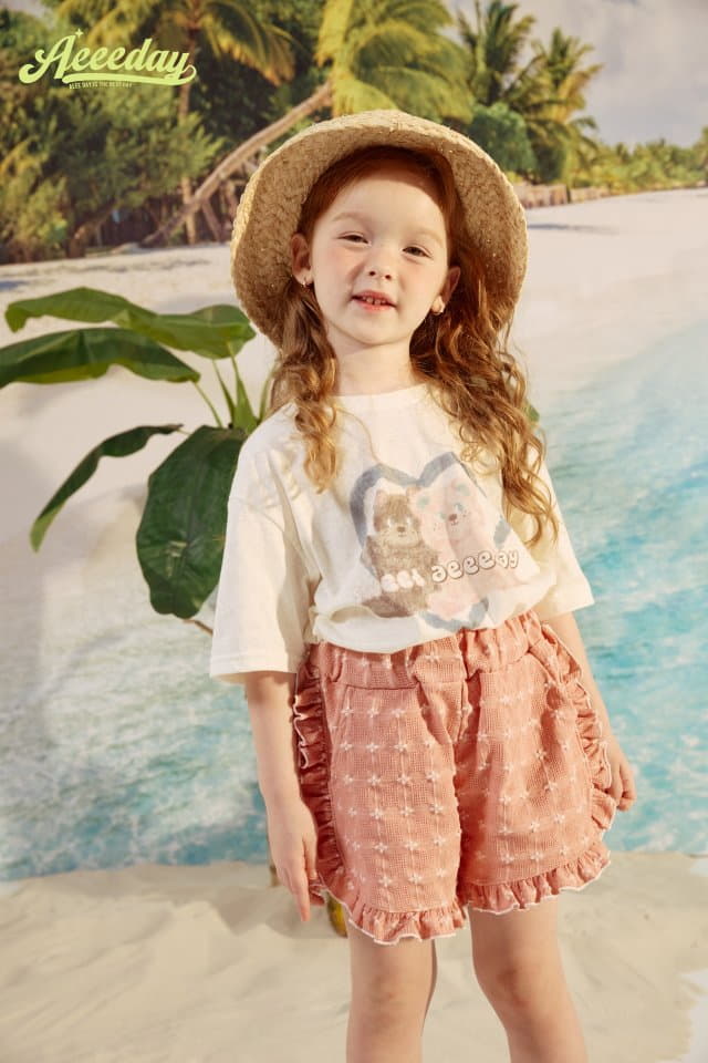 Aeeeday - Korean Children Fashion - #childofig - Heart Bear Tee - 7