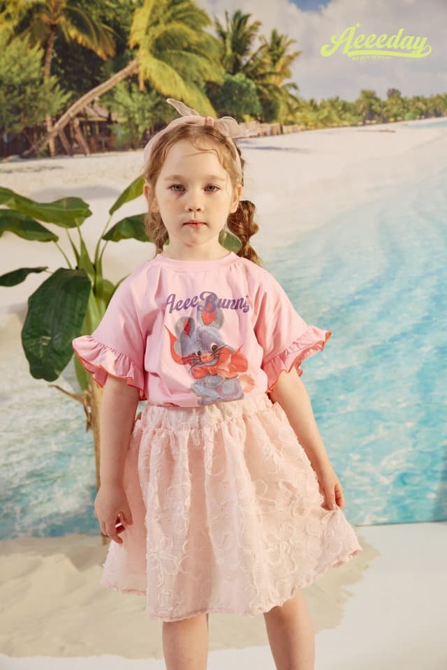 Aeeeday - Korean Children Fashion - #designkidswear - Flower Lace Skirt - 10