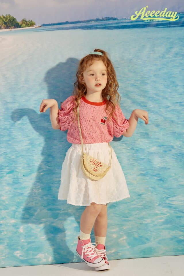 Aeeeday - Korean Children Fashion - #toddlerclothing - Flower Lace Skirt - 6