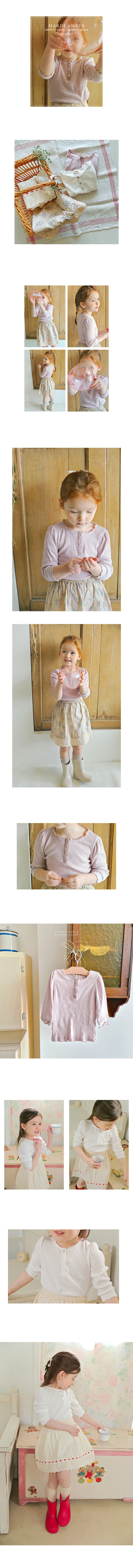 Amber - Korean Children Fashion - #stylishchildhood - Jijel Tee - 2