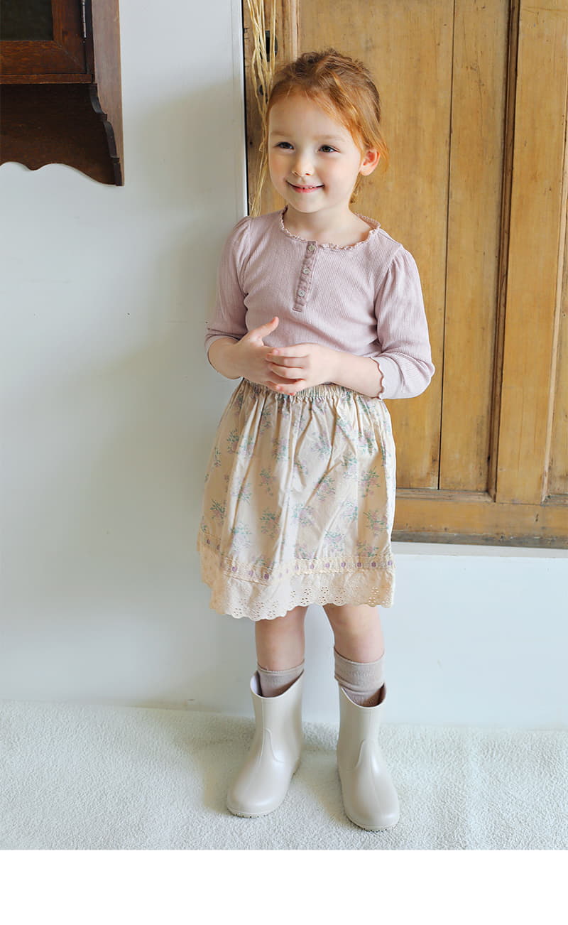 Amber - Korean Children Fashion - #toddlerclothing - Jijel Tee