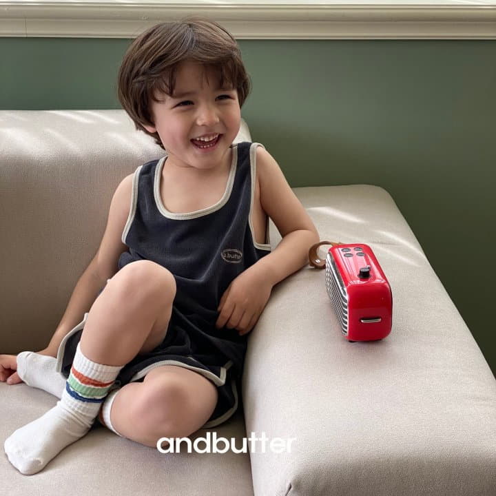 Andbutter - Korean Children Fashion - #kidsshorts - Butter Sleeveless - 10