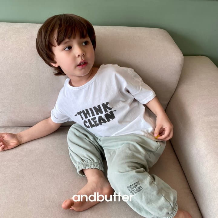 Andbutter - Korean Children Fashion - #kidsshorts - Think Tee - 11