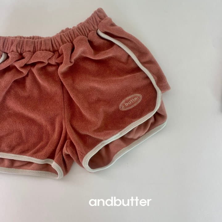 Andbutter - Korean Children Fashion - #todddlerfashion - Butter Terry Shorts - 4