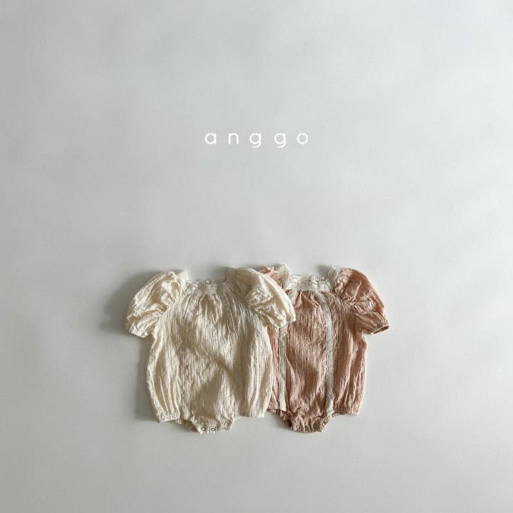 Anggo - Korean Baby Fashion - #babyclothing - Cream Cheese Bodysuit - 9