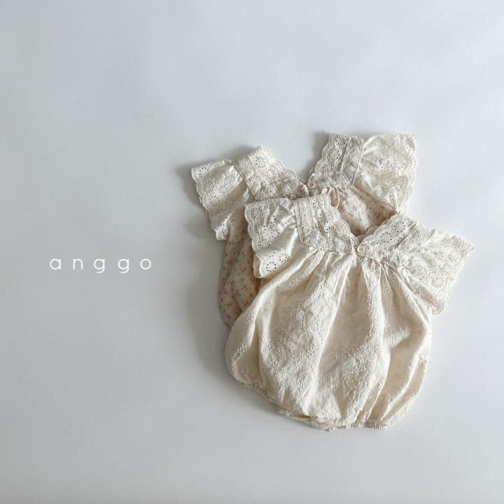 Anggo - Korean Baby Fashion - #babyfever - Rosemary Bodysuit Flower - 10