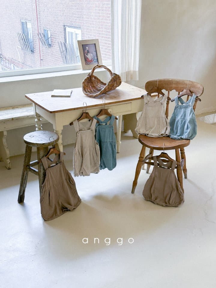 Anggo - Korean Baby Fashion - #babyootd - Cracker Bodysuit Denim
